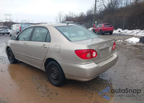 2007 Toyota Corolla Le from USA, damaged, VIN 2T1BR30E77C753360
